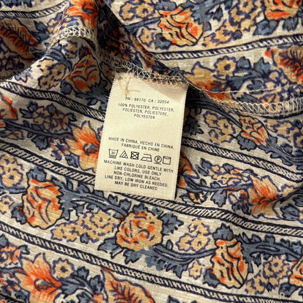 Anthropologie’s HD in Paris Chinoiserie Peasant Blouse 6 - Picture 4 of 5